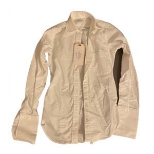 Size 1 Thom browne dress shirt.  Fits size xxs -xs